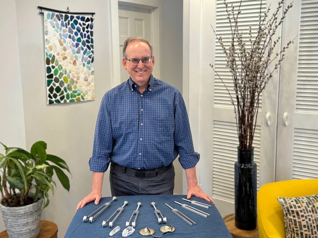 Picture of Tom Melcher, certified biofield tuner